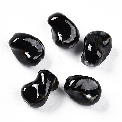 Handmade Porcelain Beads PORC-N008-06A-1