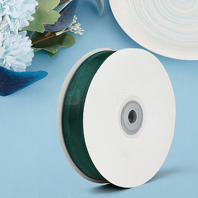 1Roll Solid Color Organza Ribbons ORIB-CY0001-02F-1