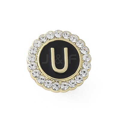 Letter Enamel Pins JEWB-S042-03U-G-1