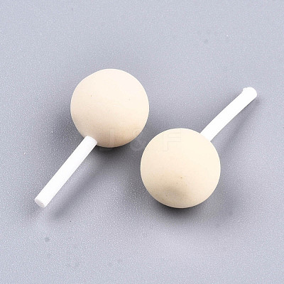 Handmade Polymer Clay 3D Lollipop Embellishments X-CLAY-T016-82F-1
