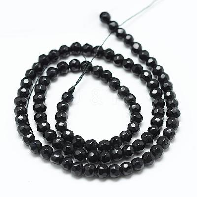 Natural White Jade Bead Strands G-R344-4mm-20-1