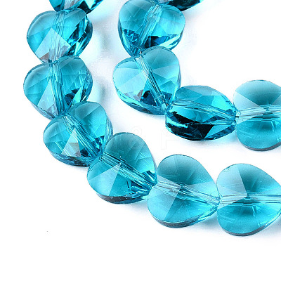 Transparent Glass Beads GLAA-Q066-10mm-A10-1