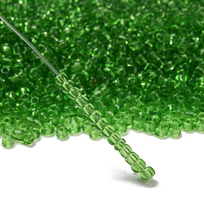 FGB 8/0 Grade A Round Glass Seed Beads SEED-Q006-3mm-F19-1