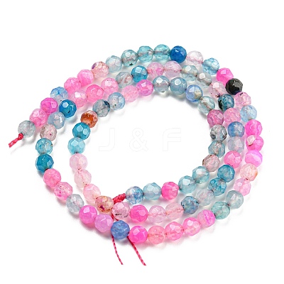 Natural Agate Beads Strands X-G-Q1000-01H-1