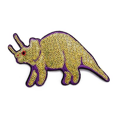 Rayon Embroidery Cloth Iron on/Sew on Patches DIY-WH0145-02-1