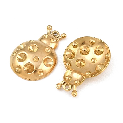 304 Stainless Steel Pendant Rhinestone Settings STAS-I363-11G-1
