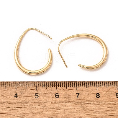 Brass Dangle Earrings X-KK-T056-110G-NF-1