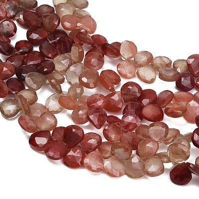 Gradient Color Natural Andesine Feldspar Beads Strands GG-CBA0C95-C01-01-1