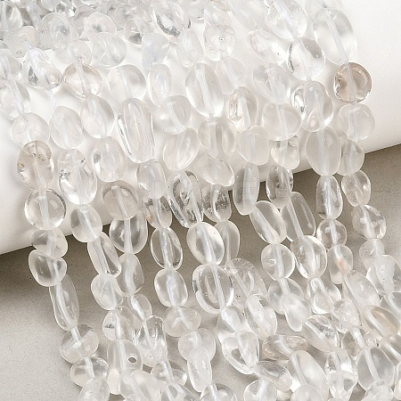 Natural Quartz Crystal Beads Strands G-K395-B01-01-1
