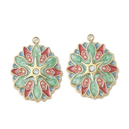 304 Stainless Steel Pendants STAS-C134-13B-03-1