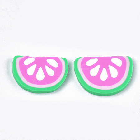 Handmade Polymer Clay Cabochons CLAY-S091-49-1