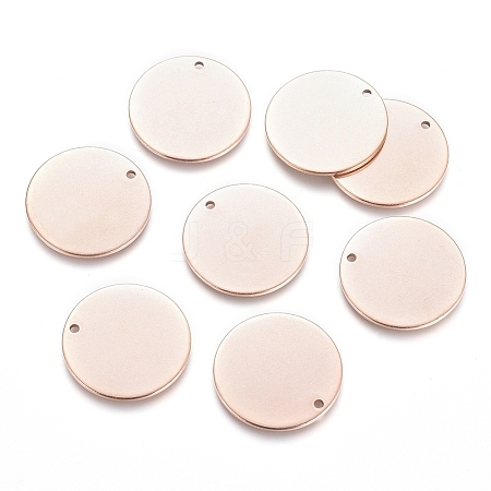 Ion Plating(IP) 304 Stainless Steel Pendants LS-STAS-I124-03B-RG-1