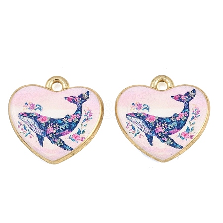 Printed Alloy Pendants AL-CBA49CA-06-1