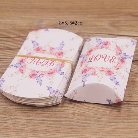 Paper Pillow Gift Boxes LS-CON-J002-S-04B-1