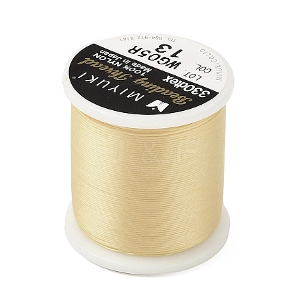 Flat MIYUKI Nylon Beading Thread FB-CBA3435-01N-1