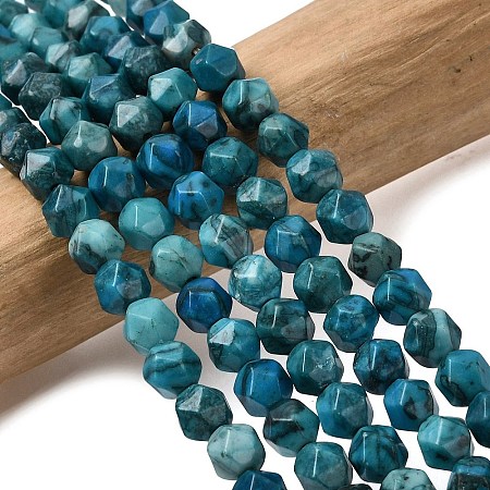 Natural Map Stone Beads Strands G-Z119-A23-01-1