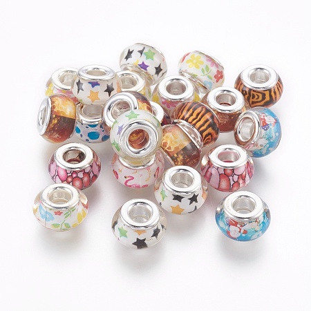 Resin European Beads RPDL-I001-M-1