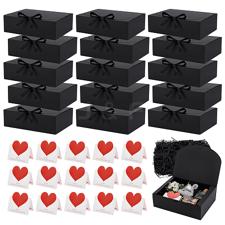15Pcs Rectangle Paper Gift Storage Boxes AJEW-PH0007-32-1