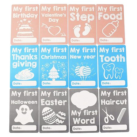 Paper Baby Festival Milestone Cards Sets DIY-H127-A01-1