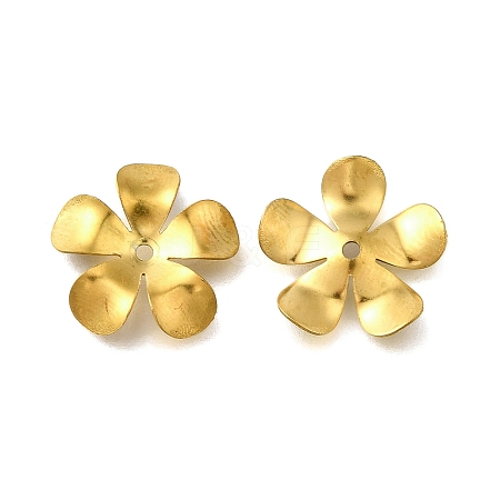 304 Stainless Steel Bead Caps STAS-B087-10G-G-1