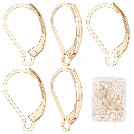 60Pcs 304 Stainless Steel Leverback Earring Findings STAS-SC0004-61-1
