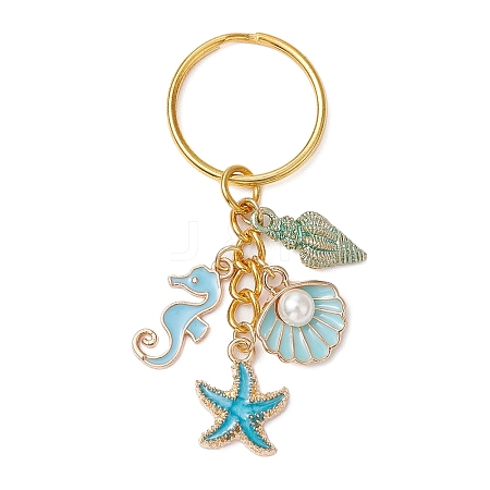 Alloy Enamel Keychain KEYC-JKC01021-02-1