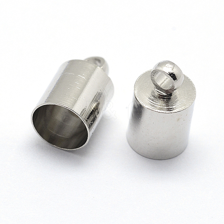 Brass Cord Ends LS-X-KK-D219-8x4-P-1