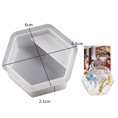 DIY Memo Photo Holder Food Grade Silicone Molds SIMO-PW0020-08D-1