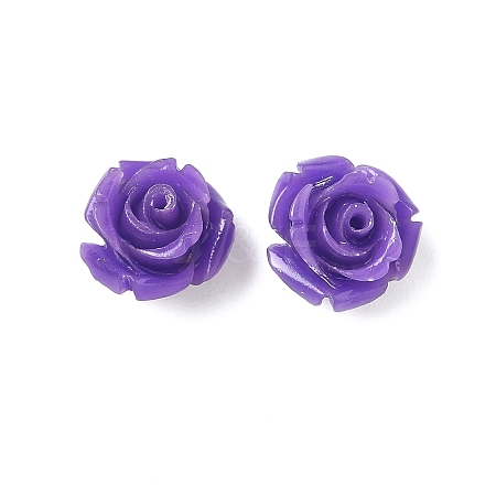 Synthetic Coral Carved Beads CORA-H003-01A-34-1