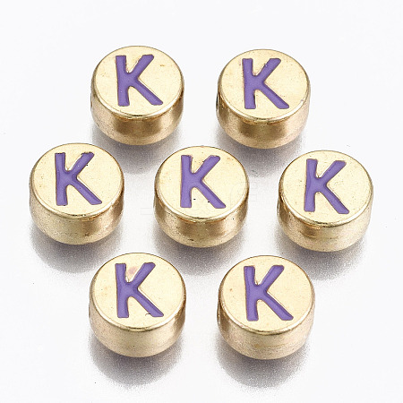 Alloy Enamel Beads LS-ENAM-S122-029K-RS-1