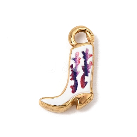 304 Stainless Steel Enamel Pendants SA-CBAA9A2-04G-04-1