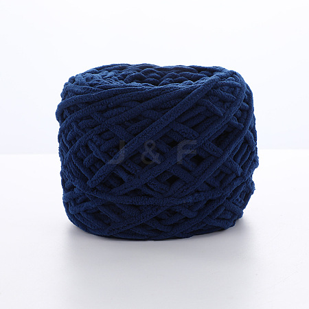 Soft Crocheting Polyester Yarn SENE-PW0020-04-18-1