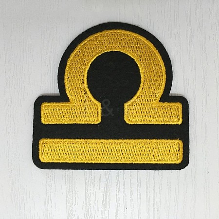 Computerized Embroidery Cloth Iron on/Sew on Patches DIY-O004-10-1-1