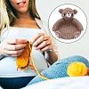 DIY Bear Coasters Knitting Kits for Beginners PW-WGF125F-01-4