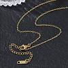 1.5MM 304 Stainless Steel Cable Chain Necklaces for Women SA-CBACA62-02G-3