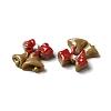 Christmas Opaque Resin Cabochons LS-RESI-K019-23-3