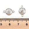 304 Stainless Steel Magnetic Clasps with Loops STAS-P452-04H-P-3