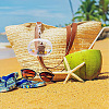 4Pcs 4 Styles Mini Oval Transparent PVC Zipper Coin Purse Wallets Bags with Clasps and Balls AJEW-GO0001-94-7