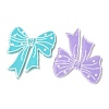 Printed Transparent Acrylic Big Pendants TACR-P015-01M-2