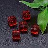 Faceted Cube Imitation Austrian Crystal Bead Strands G-M184-6x6mm-06A-2
