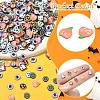 200G Halloween Theme Handmade Polymer Clay Cabochons CLAY-CJ0001-98-3
