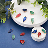 48Pcs 12 Style Alloy Enamel Links Connectors ENAM-BY0001-05-6