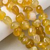Natural Agate Beads Strands G-H295-B01-04-2