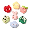 Opaque Resin Decoden Cabochons RESI-H164-03-1