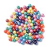 200Pcs Opaque Acrylic Beads MACR-FP0001-17A-1