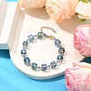 Electroplate Glass Beaded Stretch Bracelets for Women BJEW-JB11213-02-2