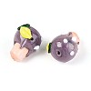 Handmade Lampwork Bumpy Beads LAMP-T022-06A-3