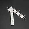 Non-Tarnish Stainless Steel Pivot Hinges Offset Knife Hinges CABI-PW0001-169B-P-1