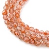 Natural Gold Sunstone Beads Strands G-B142-A02-2mm-4