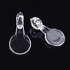 Transparent Acrylic Pendants X-TACR-Q265-02-1